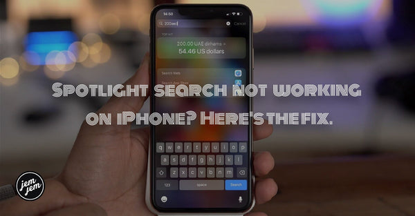 Spotlight search not working on iPhone? Here's the fix.